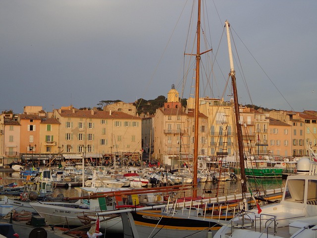 Havn, St, Tropez, Både, Saint Tropez
