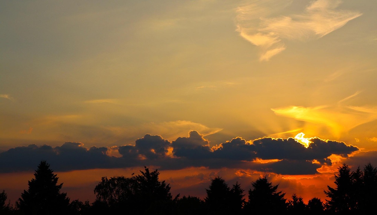 天堂 余辉 傍晚的天空 - Pixabay上的免费照片 - Pixabay