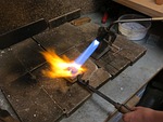 fire, silver, melt