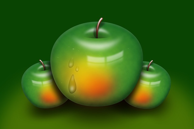 Free apple fruit kitchen illustration