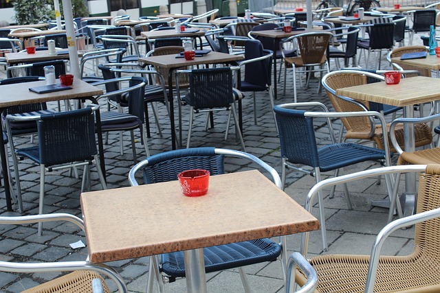 Street Cafe, Restaurant, Borde, Bistro