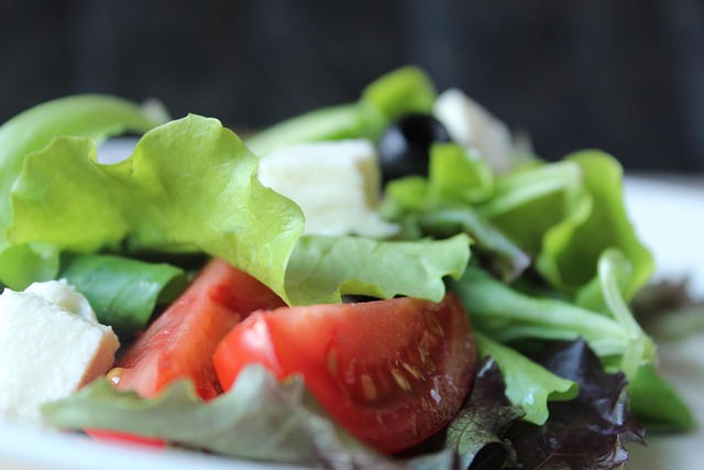 Salat, Tomater, Sund Og Rask, Frisk