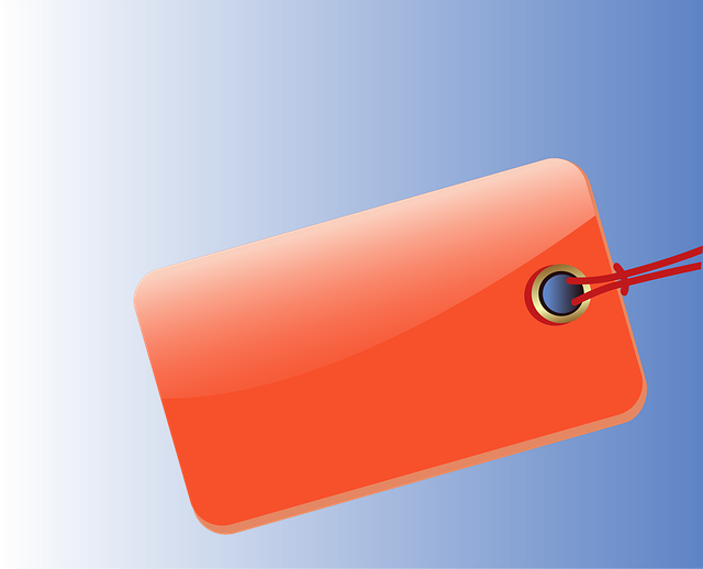 Free label follower sale sign vector
