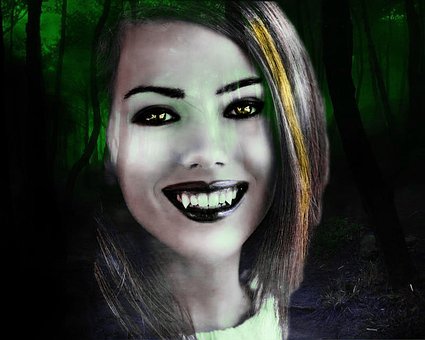 Free Vampire Girl photo and picture