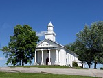presbyterian church, church, rural
