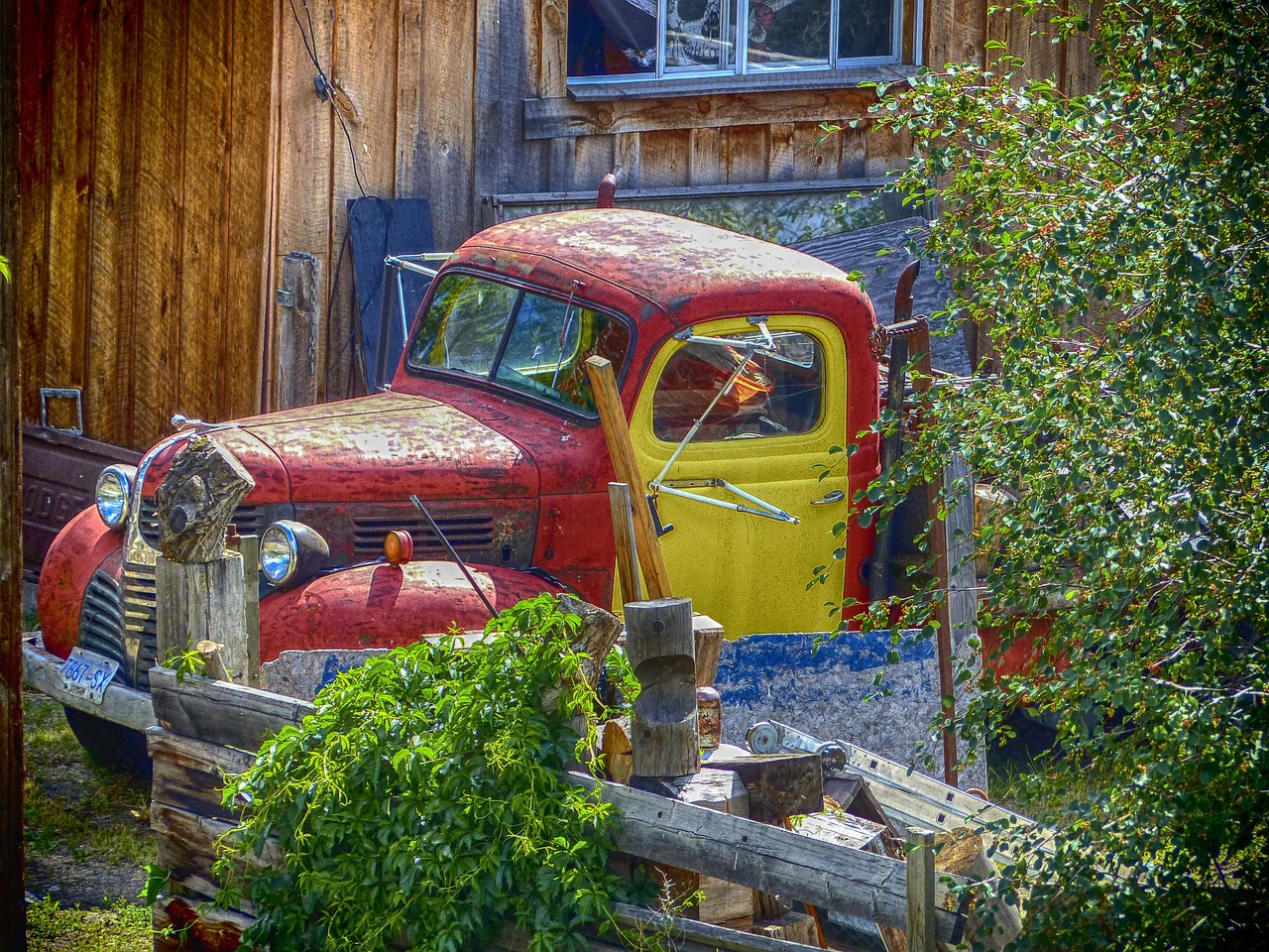 Truck - free online jigsaw puzzle photo