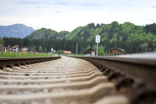 Trilho, Trilhas, Langwang, Ferrovia