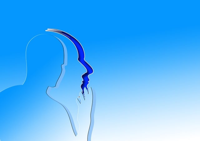 Free authentic face silhouette illustration