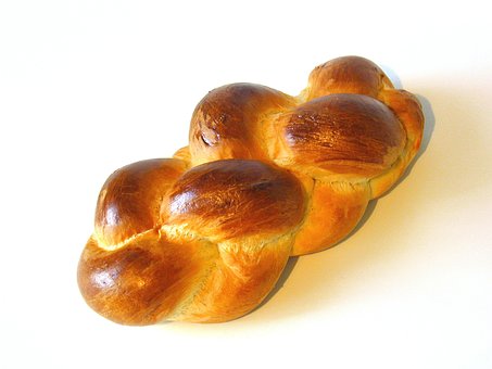 Brot, Weißbrot, Weizenbrot, Brotzopf