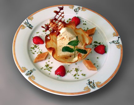 Nachtisch, Nachspeise, Dessert, Karamell