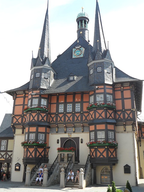 Vernigerode, Německo, Městská Radnice