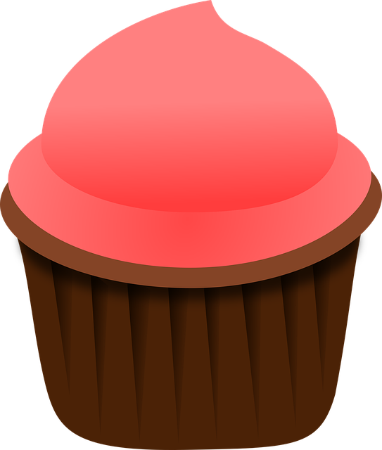 Magdalena, Rosado, Comida, Dulce, Postre