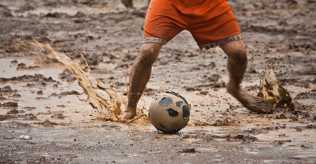 Download free HD stock image of Soccer Wet Free Soccer Wet photo and picture for Things To Do On A Rainy Day With Kids