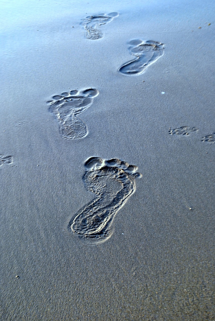 Footsteps Sand Traces - Free photo on Pixabay