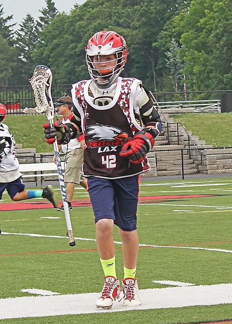 Free Lacrosse Player photo and picture