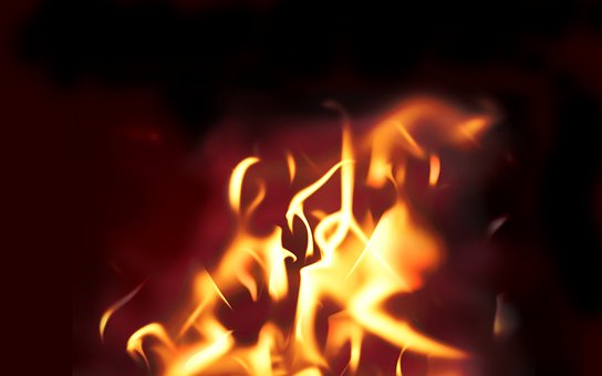 Fuego, Llamas, Calor, Textura, Rojo