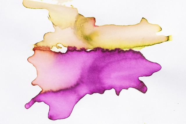 watercolor, tusche indian ink, wet, painting technique, soluble in water, not opaque, to dye, picture, color sketch, green, pink, violet, happy, serene, summer, background, course