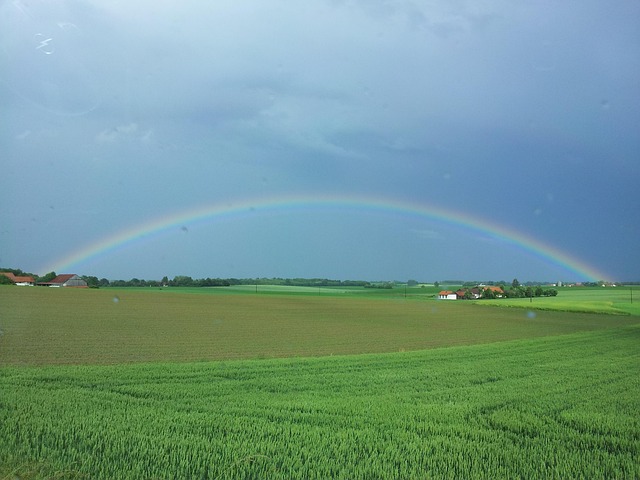 Free Rainbow Landscape photo and picture