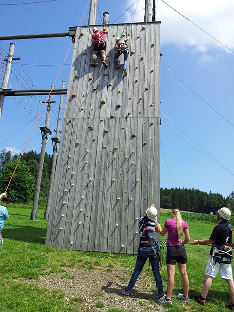 Free Climb Teamwork photo and picture