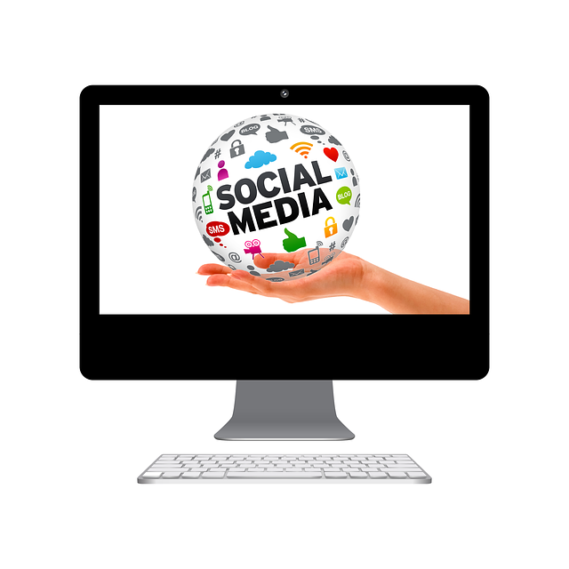 Free social media media technology illustration