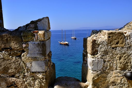 Mar, Turquia, Iates, Feriado, Navios