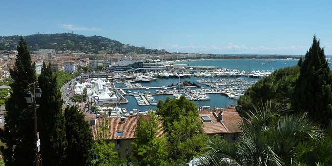 Cannes, France, Port, Sea, Vacations