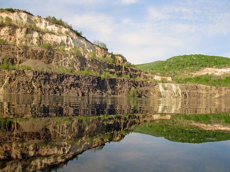 Free Mountains Reflection In Water photo and picture