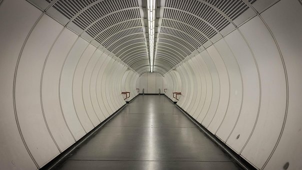 Tunnel, Undergrundsbane, Wien