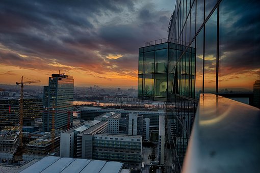 Wien, Solnedgang, Arkitektur, Østrig