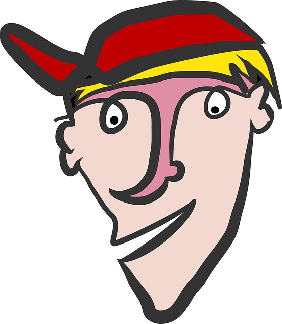 Free face abstract man illustration