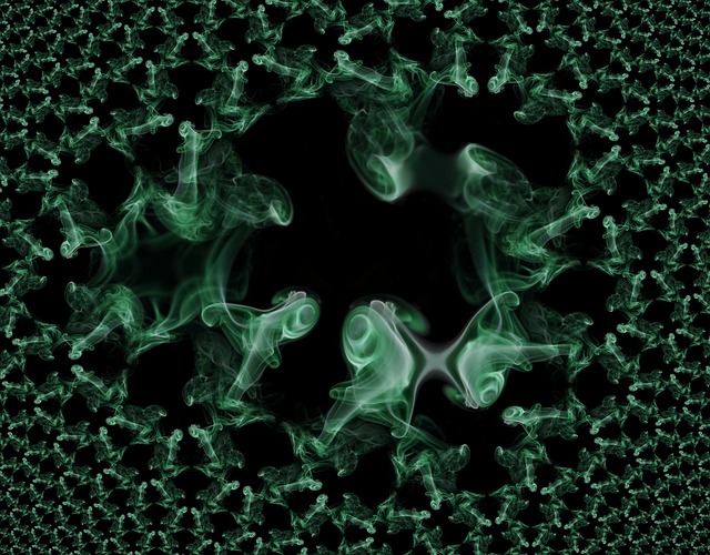Download free HD stock image of Fractal Smoke Free fractal smoke green illustration