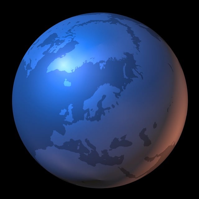 Free scandinavia map of the world map illustration