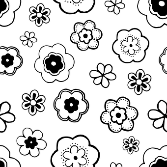 Flor, Flores, Modelo, Sin Costura