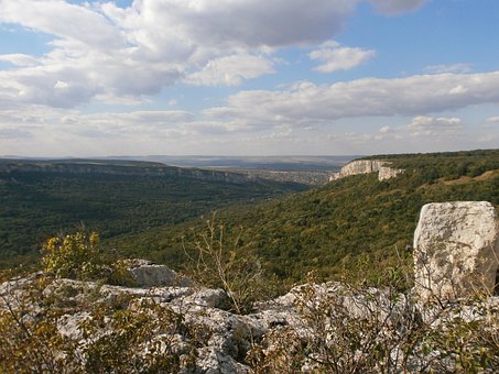 Natureza, Panorama, Montanha, Verão