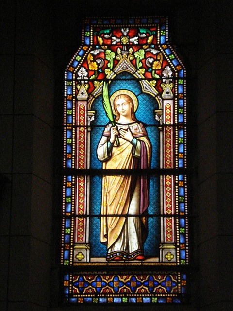 Free Stained Glass Basilica photo and picture