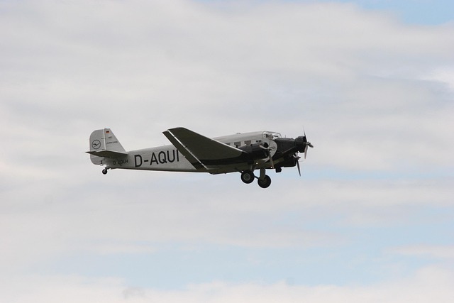 Avión, Ju52, Junker, Histórico, Flugshow