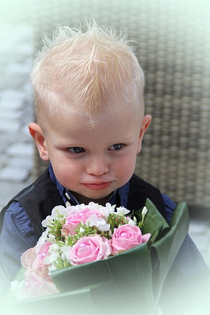 Free Child Bouquet photo and picture