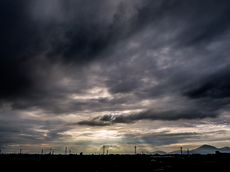 Japan, Kumamoto, Sky, Cloud, Sunset, Light