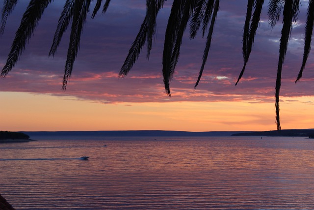 Free Sunset Sea photo and picture