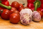 red, paprika, organic
