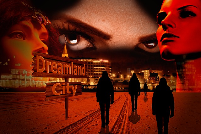 Free face woman dream illustration