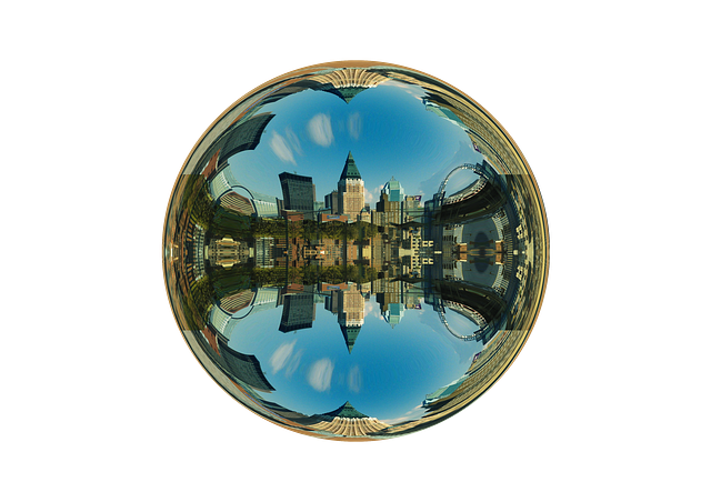 Free city skyscrapers bullet illustration