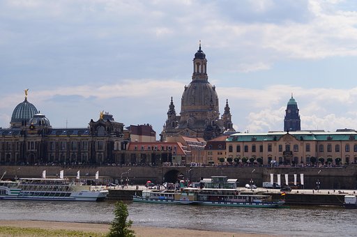 Dresden, Kvinde Kirke, Skyline