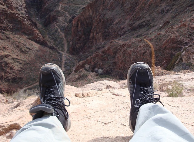 Grand Canyon, Aussicht, Übersehen, Fuß