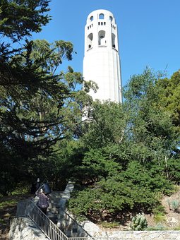 Больше 10 бесплатных фотографий на тему «Coit Tower» и «»Башня Койт