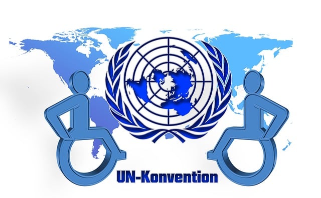 Free barrier disability united nations illustration
