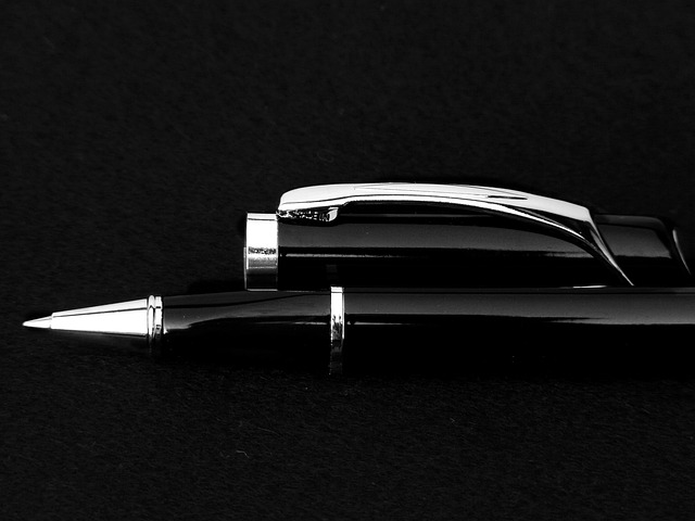 Free Pen Black And White photo and picture