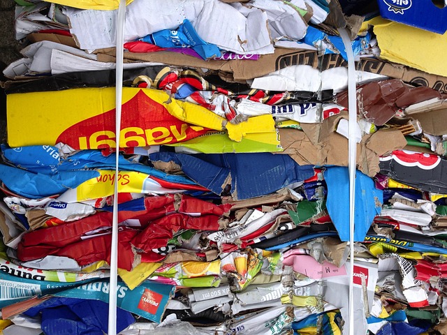 Werbung, Verpackung, Papierabfall, Müll