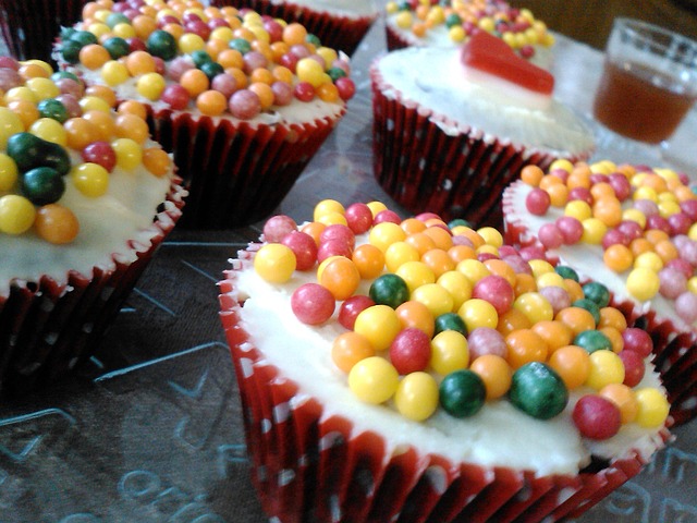 Muffins, Süßwaren, Kuchen