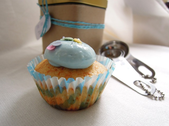 Magdalena, Blau, Kuchenladen